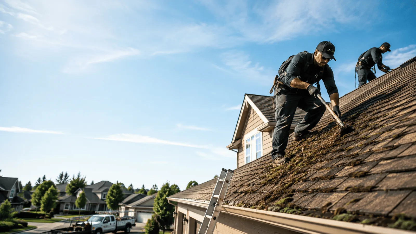 Roof Moss Removal in Alvada, OH near me